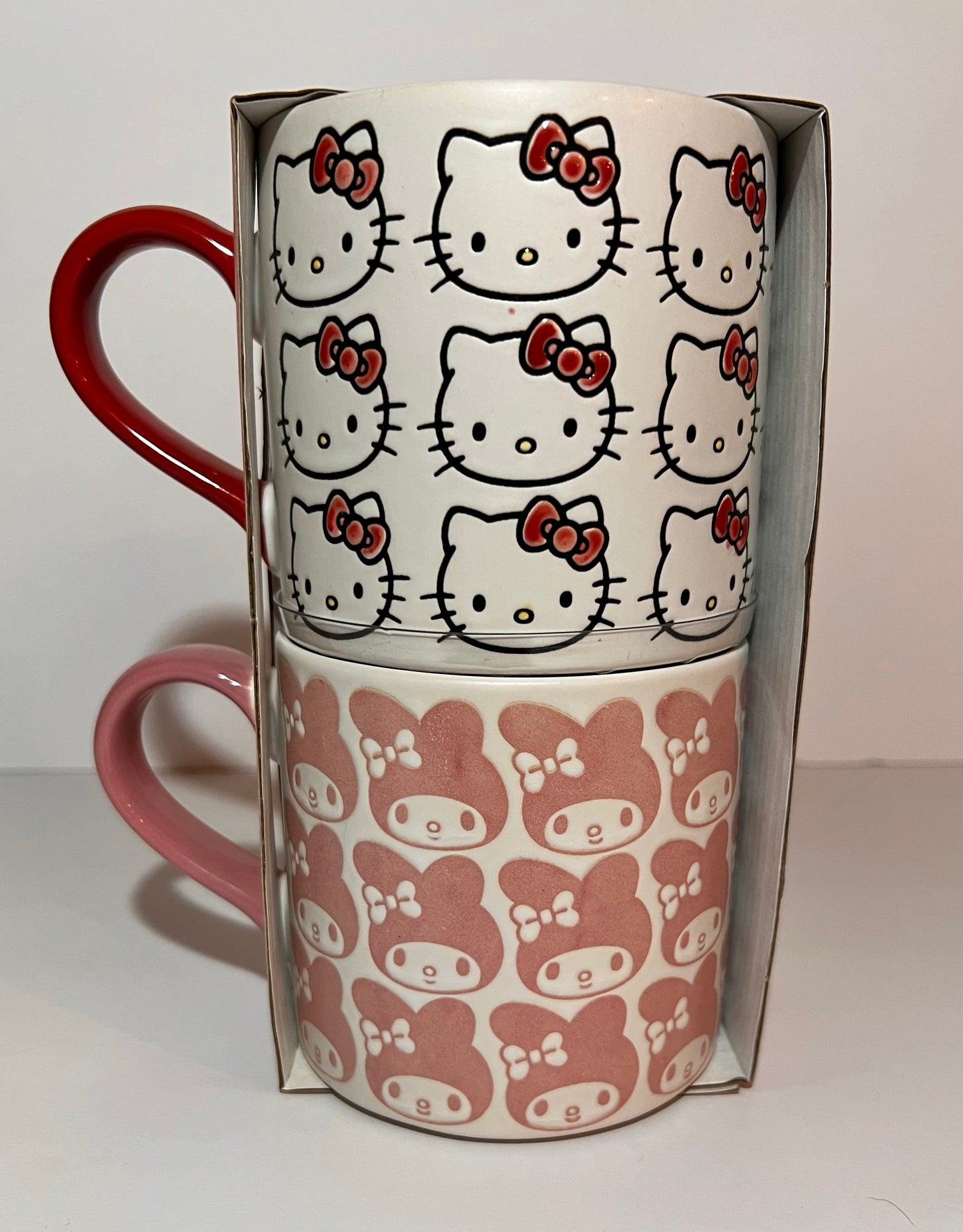Hello Kitty and My Melody Mugs