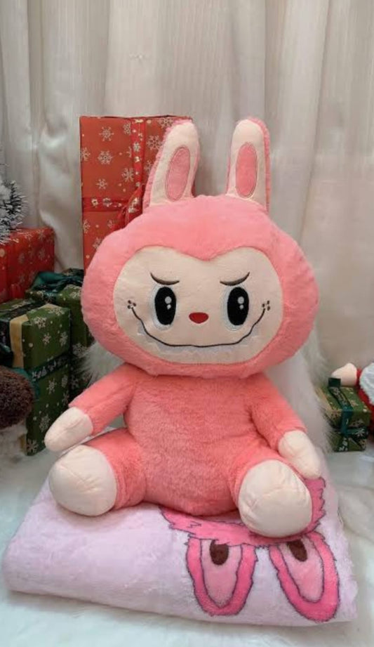 Monster plushie & blanket