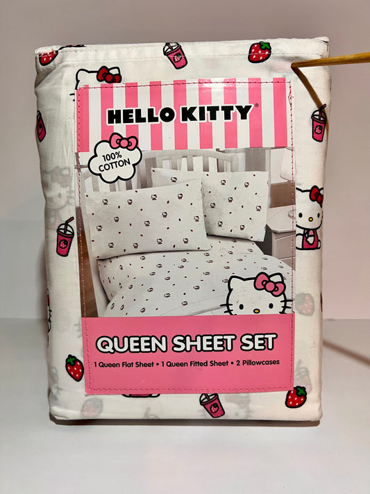 Hello Kitty soda bed Sheets